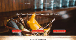 Desktop Screenshot of angelifoods.com